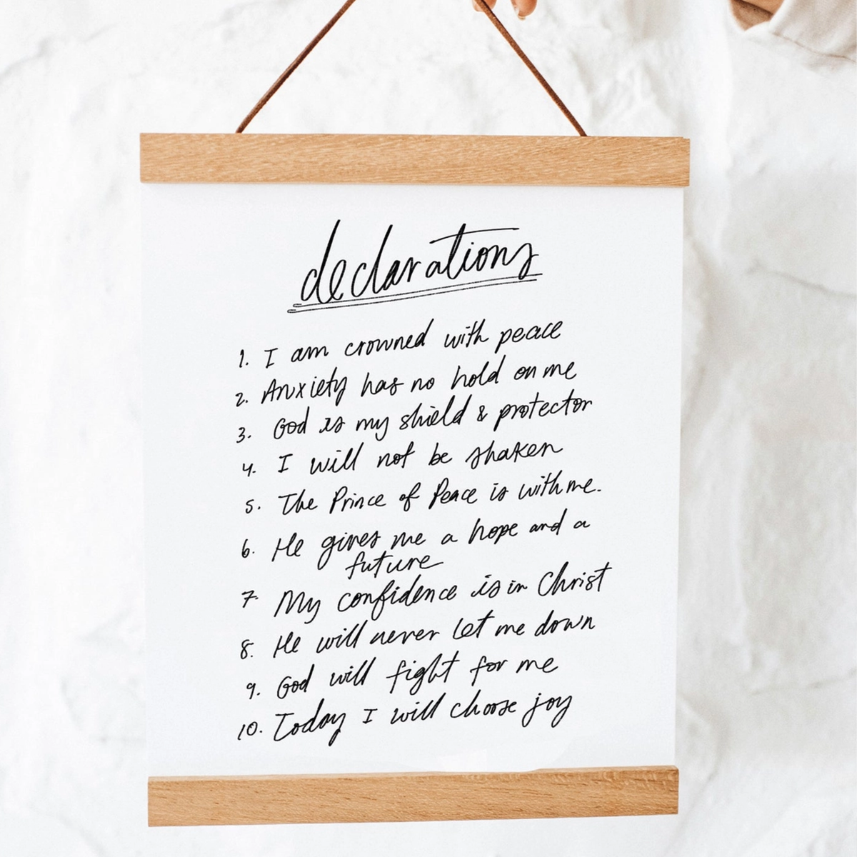 Label For Declarations Declarations Print – Timberbloom