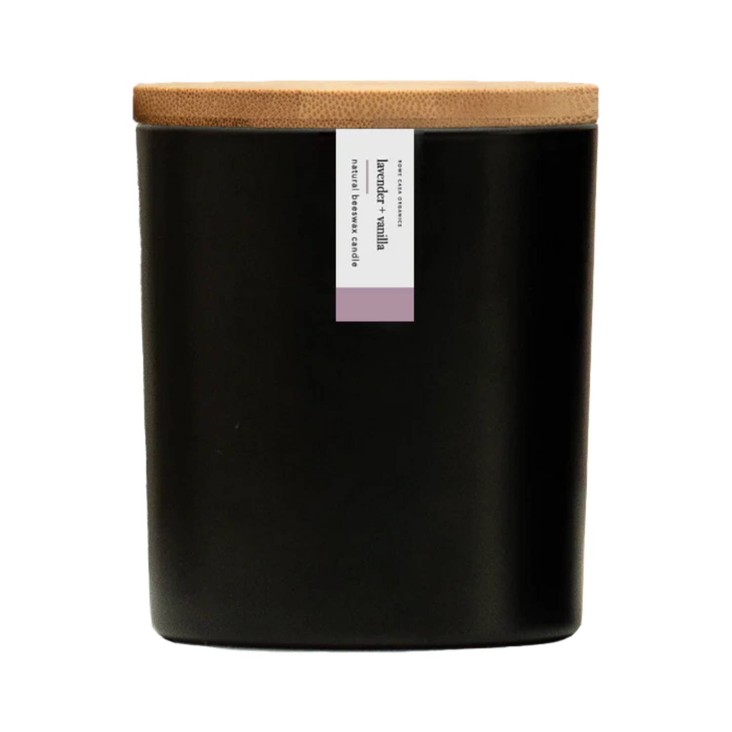 Lavender + Vanilla Beeswax Candle