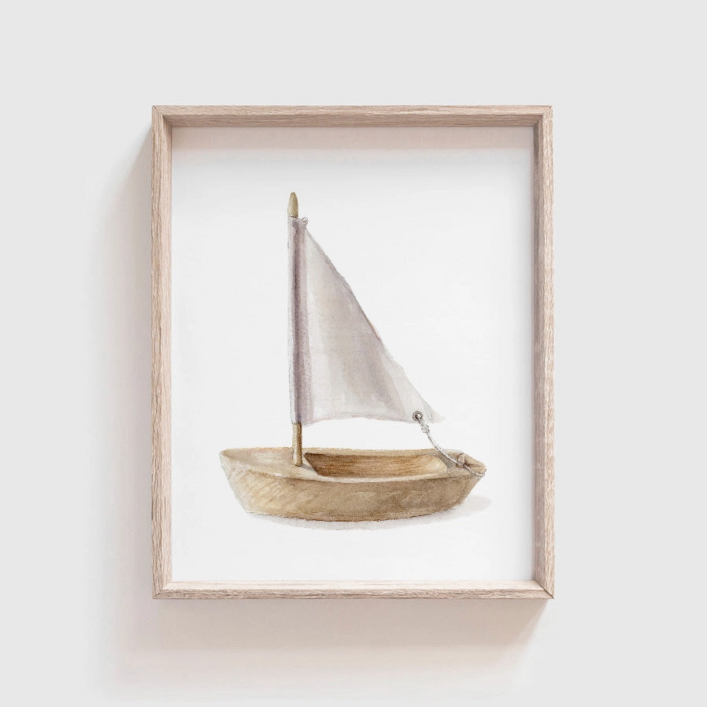Toy Boat Art Print