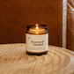 Rosewood + Amethyst Beeswax Blend Candle