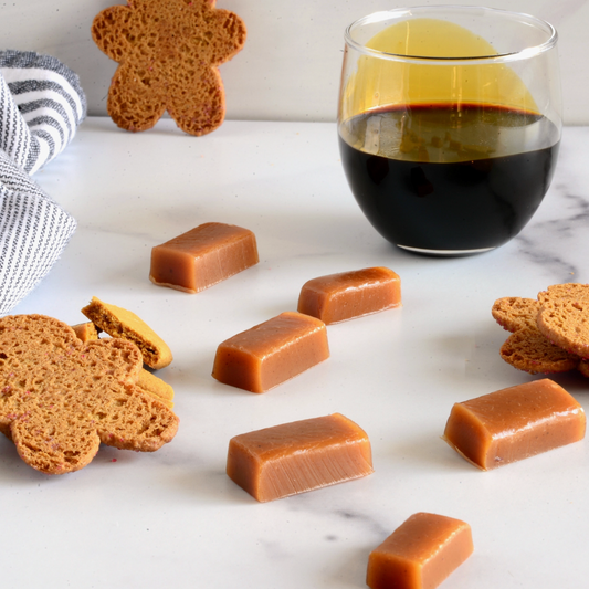 Gingerbread Cookie Caramels