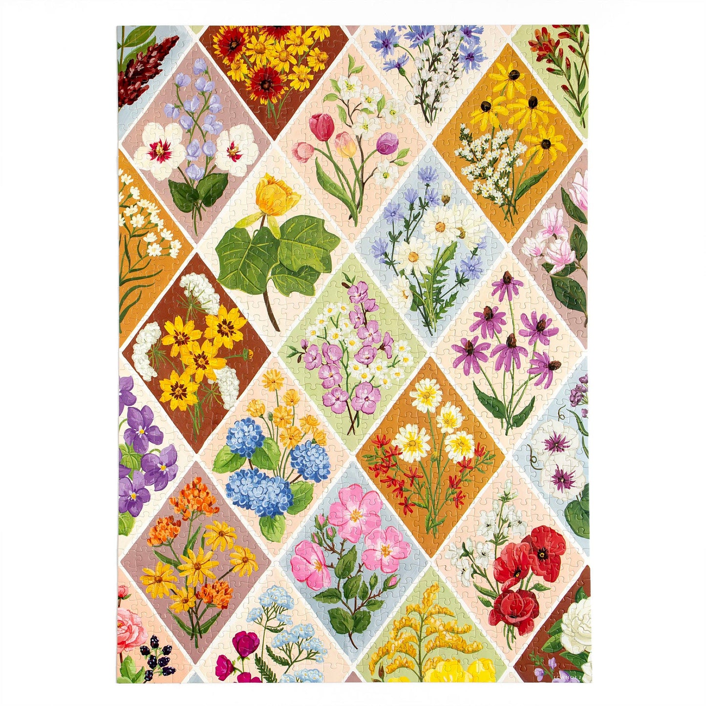 Vintage Blooms Puzzle