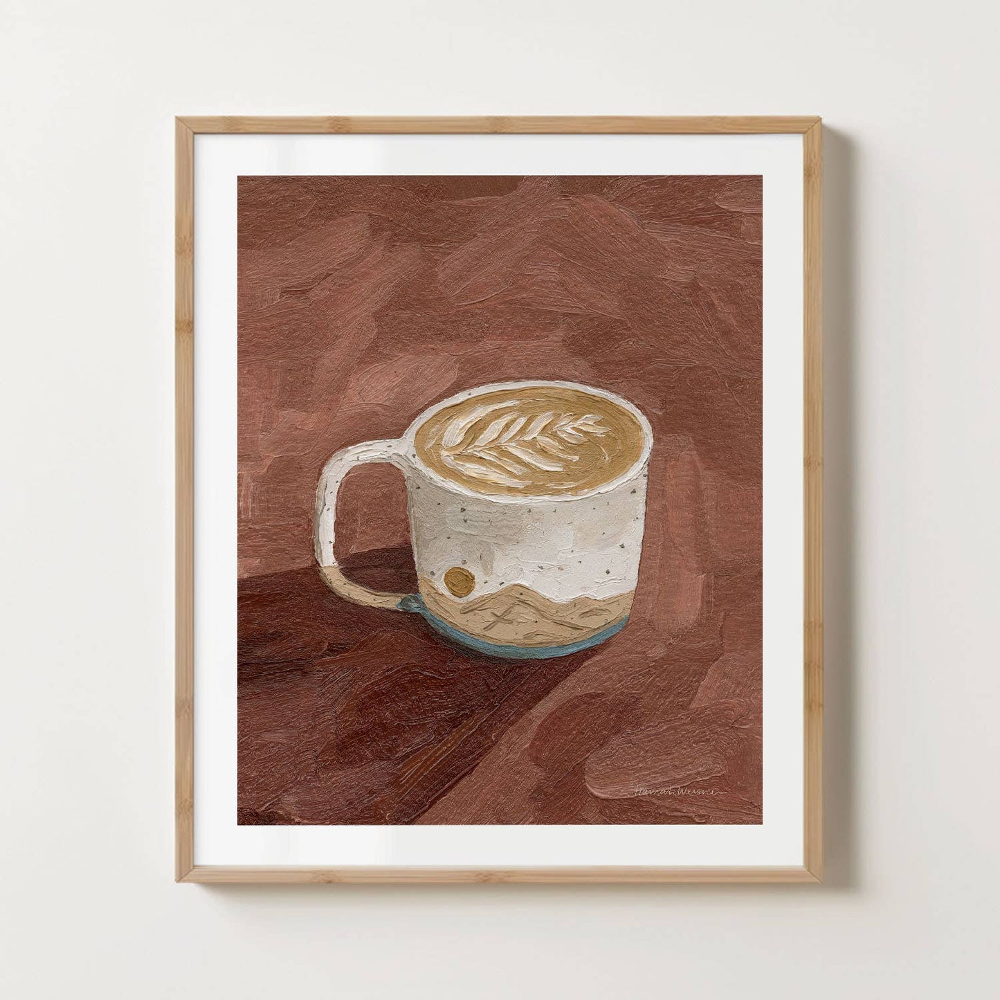 "Lakeview Latte" Print