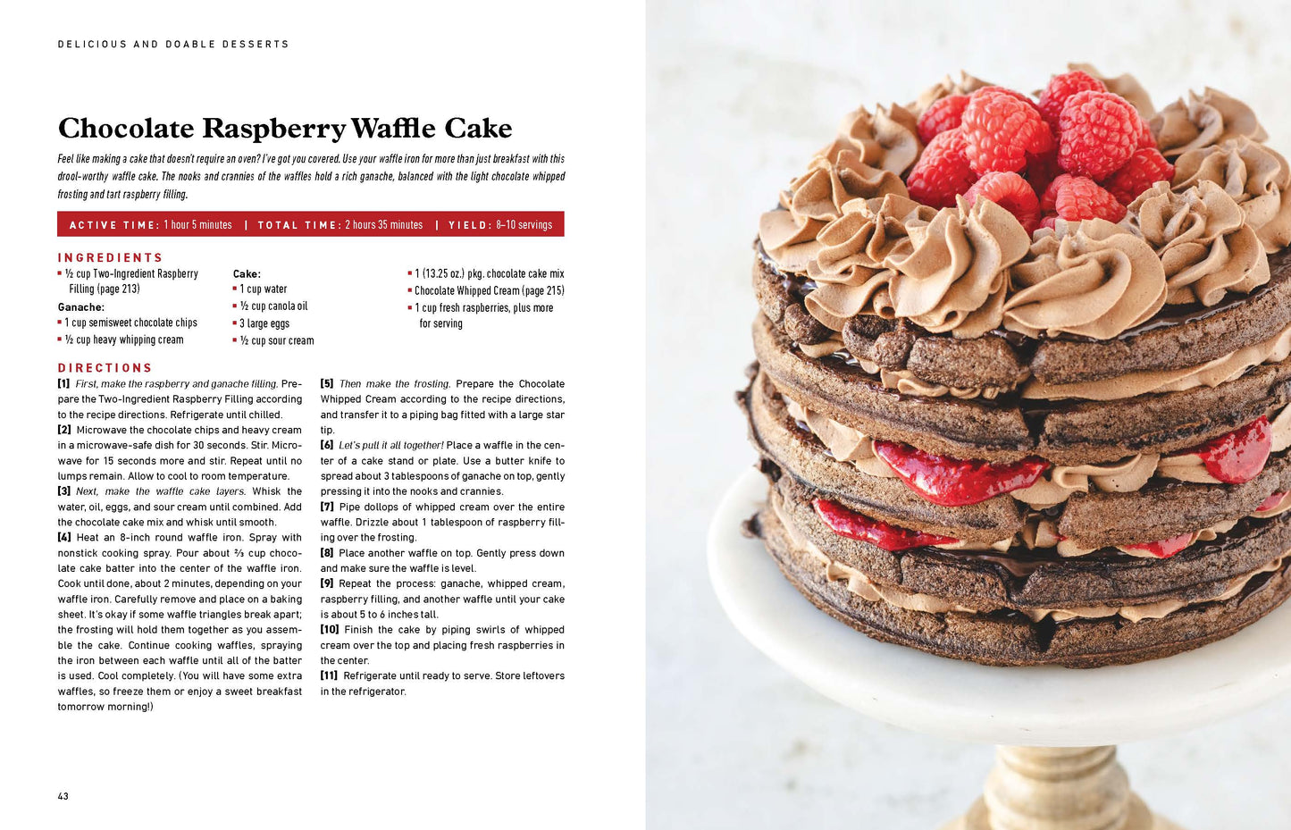Delicious and Doable Desserts Cookbook