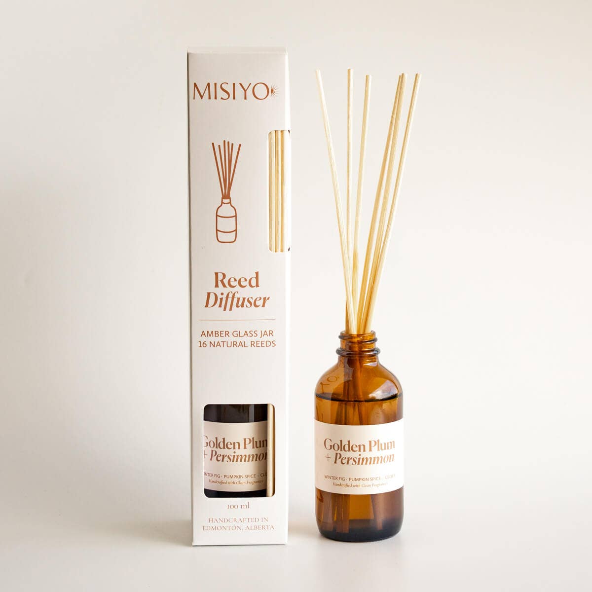 Golden Plum + Persimmon Reed Diffuser