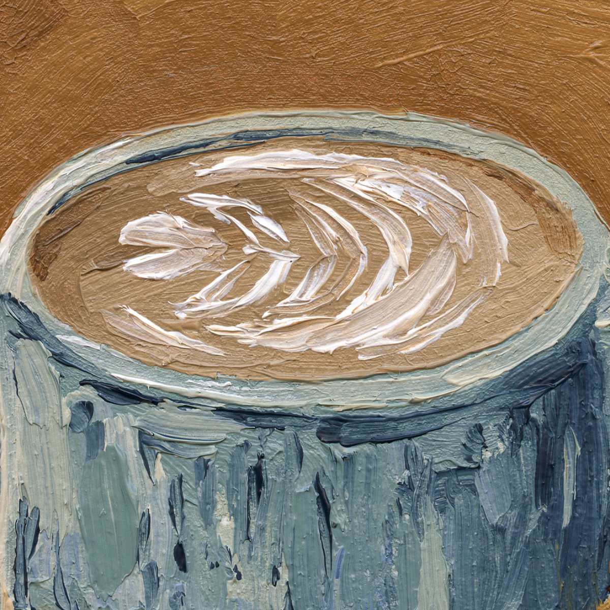 "Blue Glaze" Print
