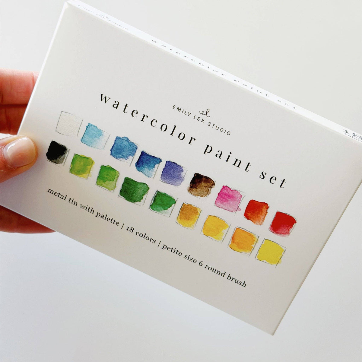 Compact Watercolor Paint Set