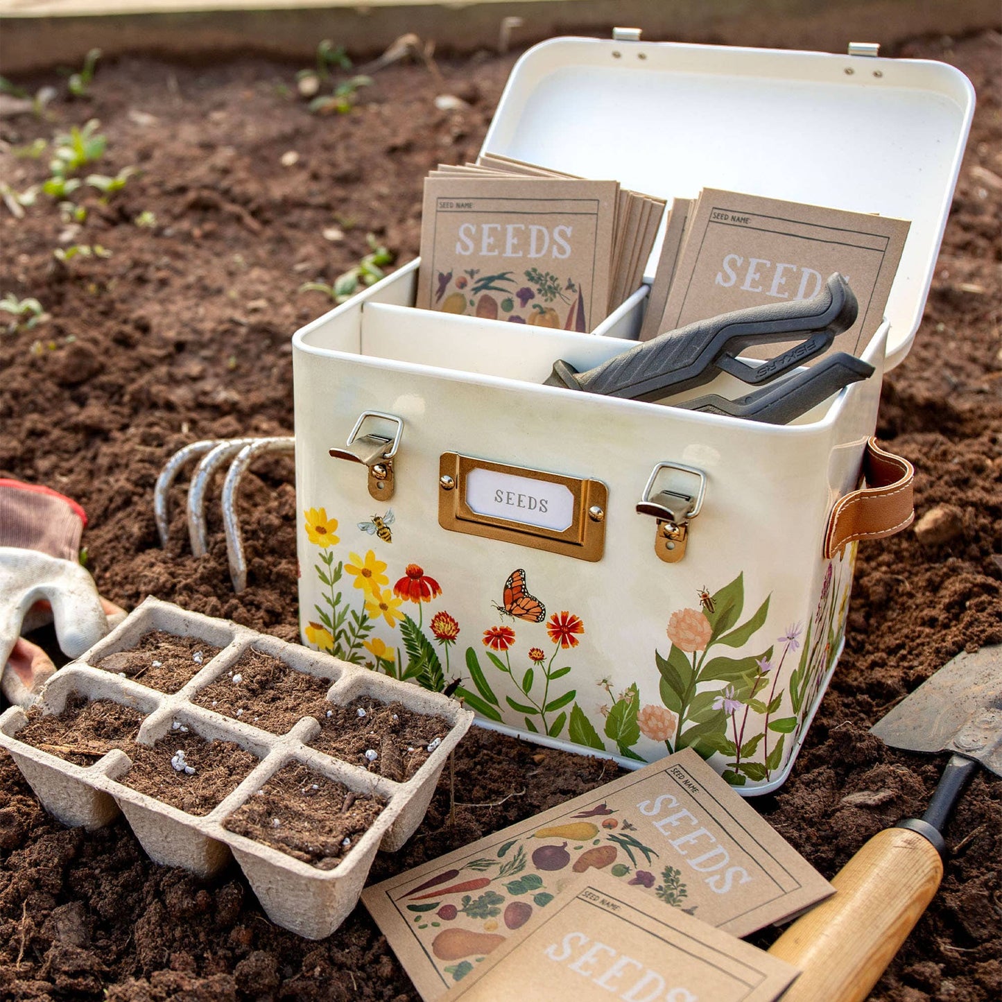 Wildflower Seed Storage Box