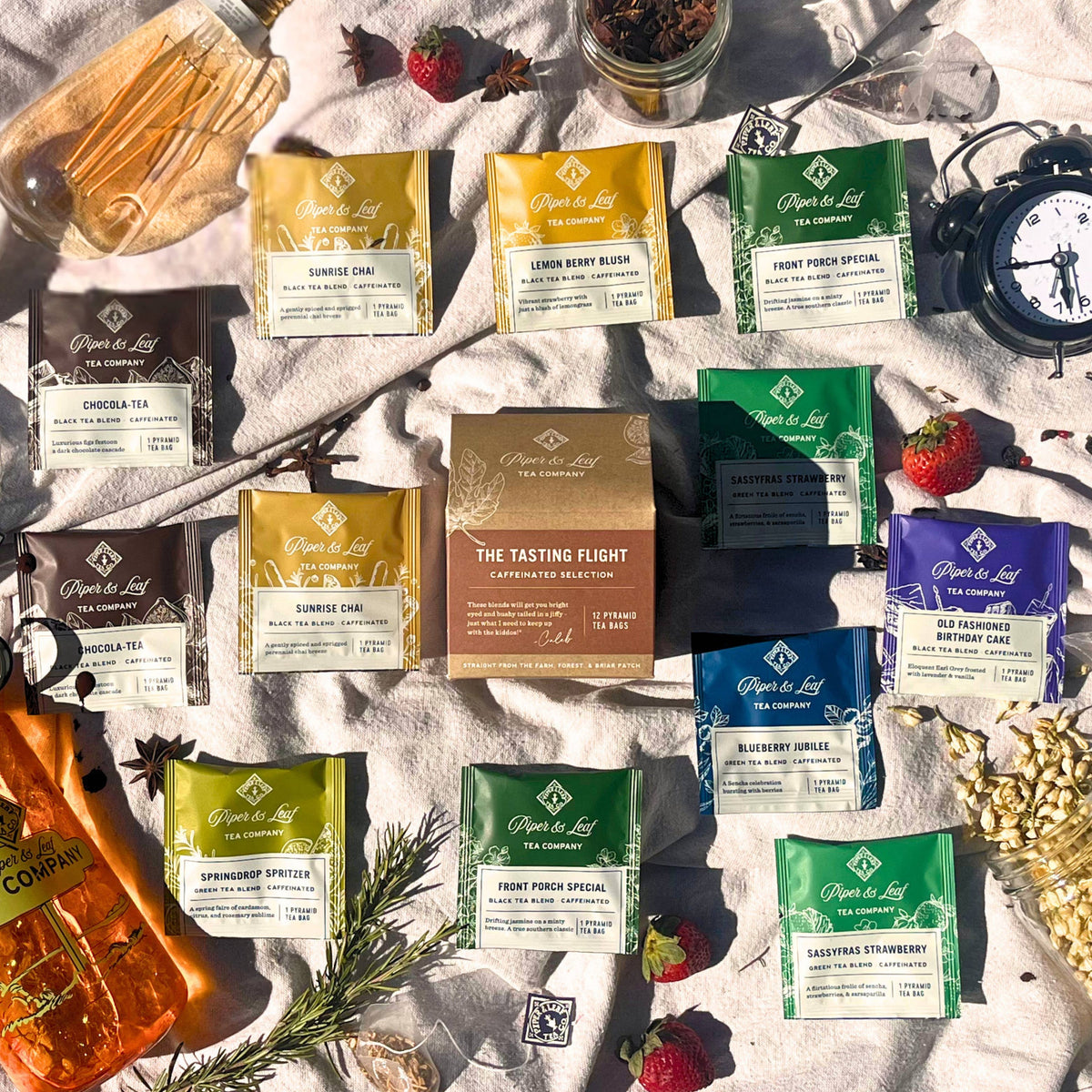 Tea Flight The Tea Tasting Flight | Caffeinated – Timberbloom