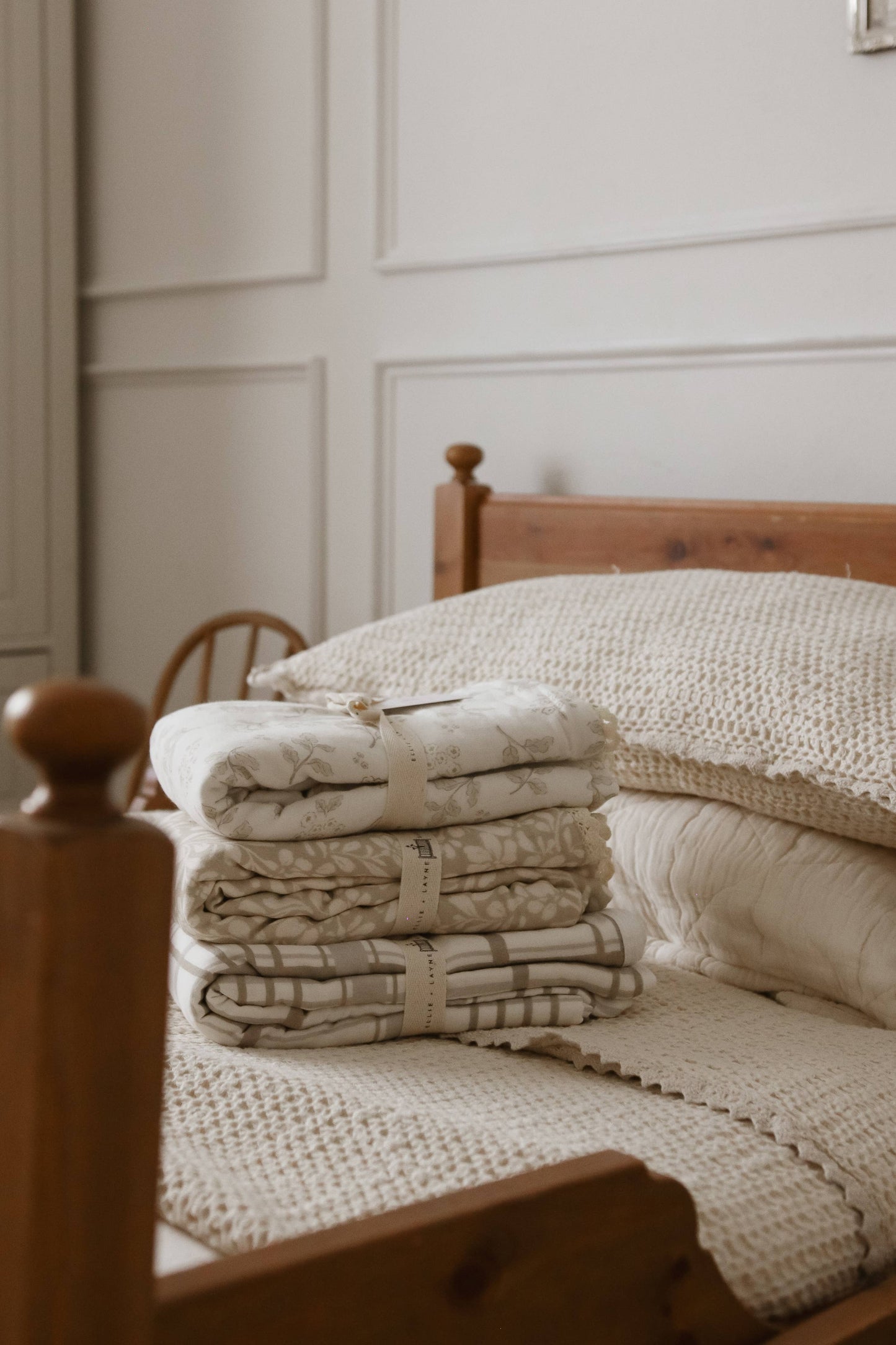 Rustic Plaid Gauze Blanket
