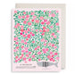 Pink Petals Bridal Greeting Card