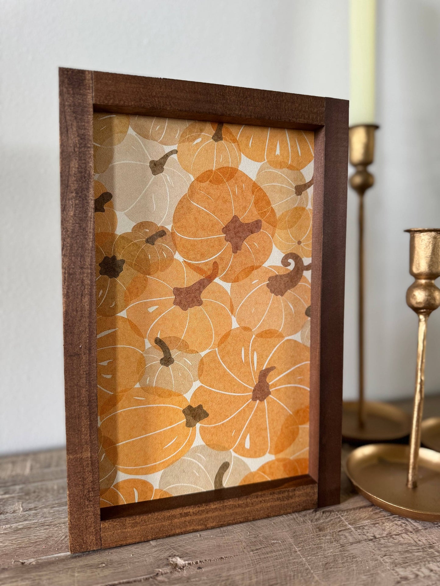 Watercolor Pumpkin Pattern