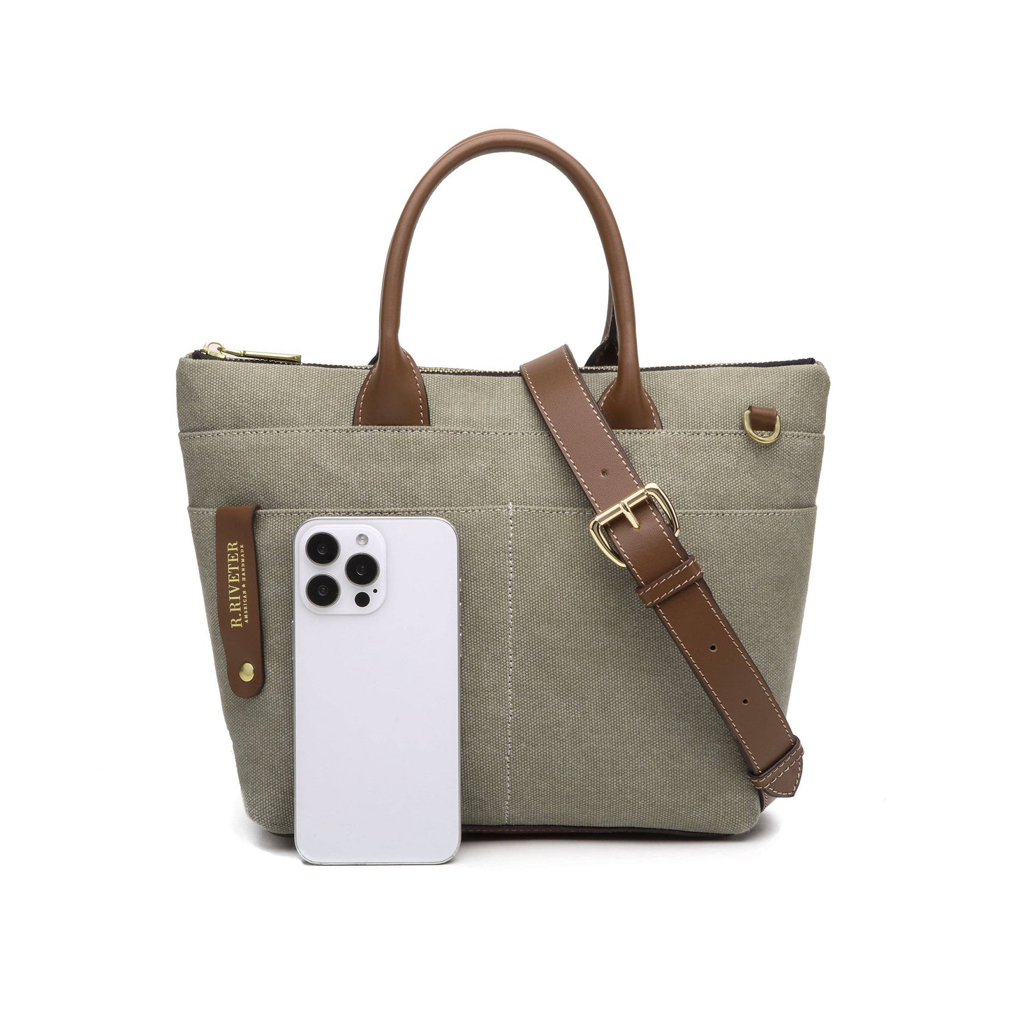 Dot Crossbody Tote