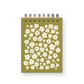 Flower Pattern Mini Jotter Notebook