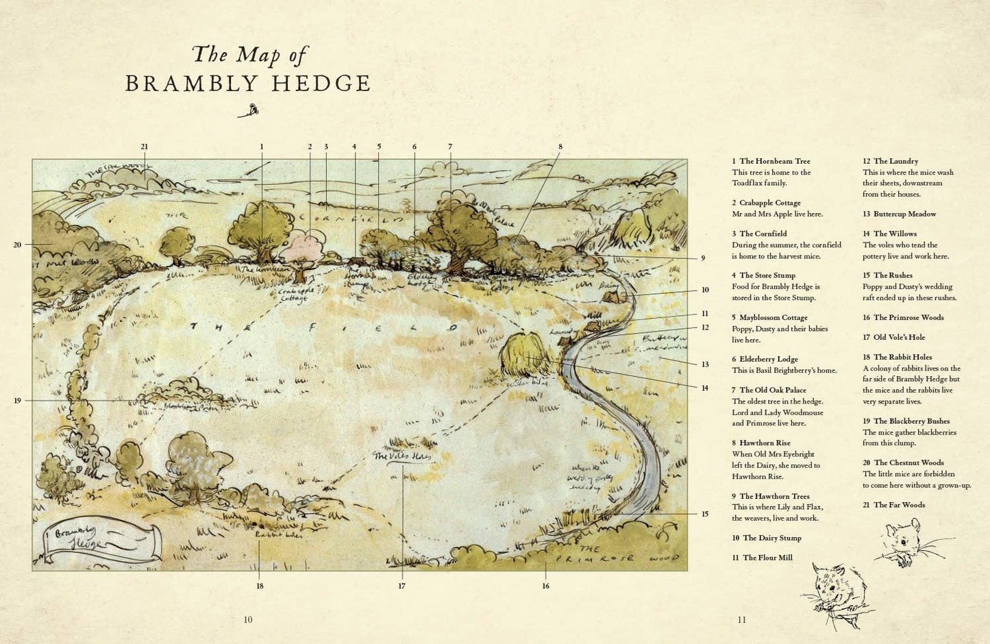 A Visit to Brambly Hedge Book