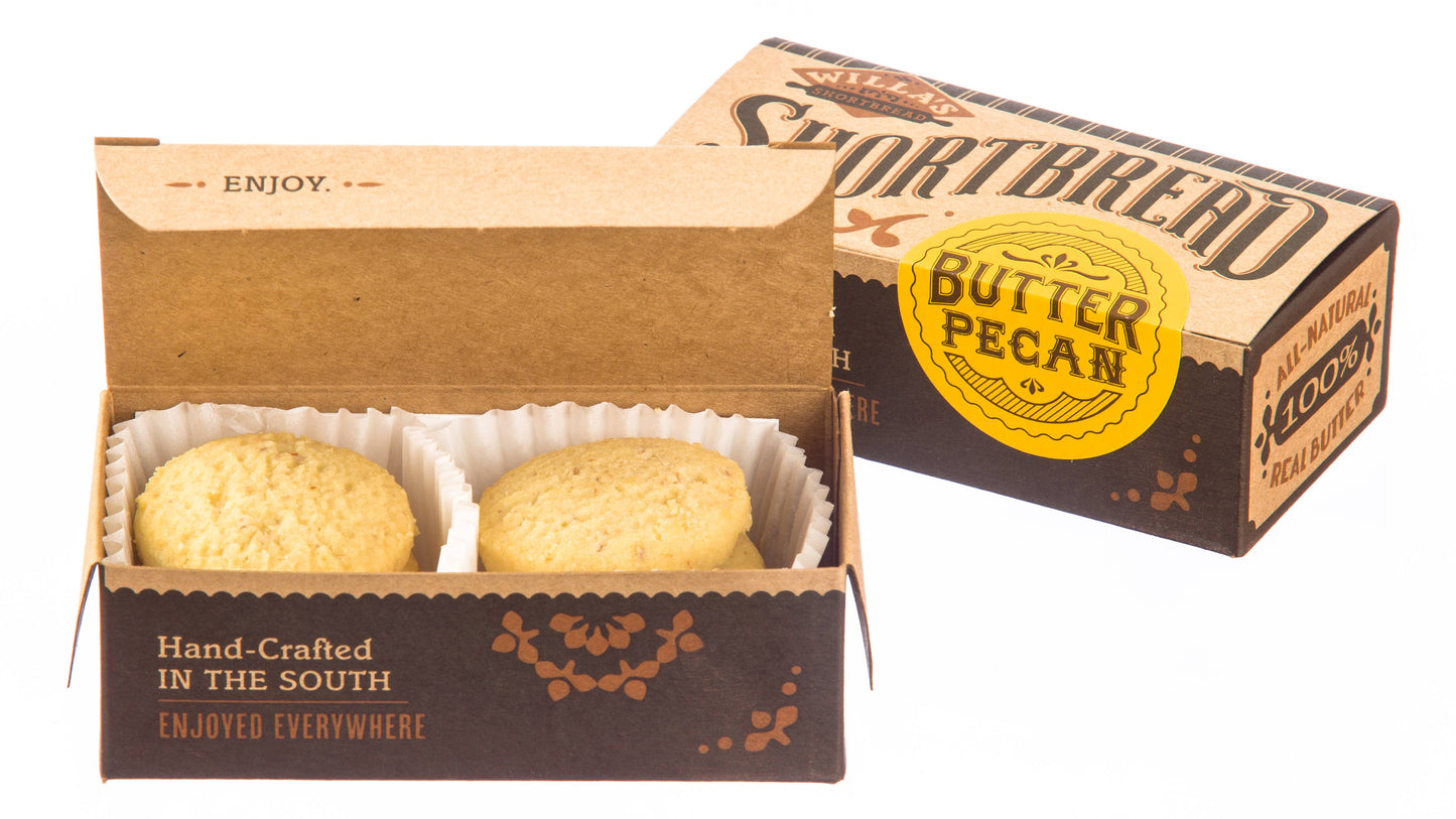 Butter Pecan Shortbread Box