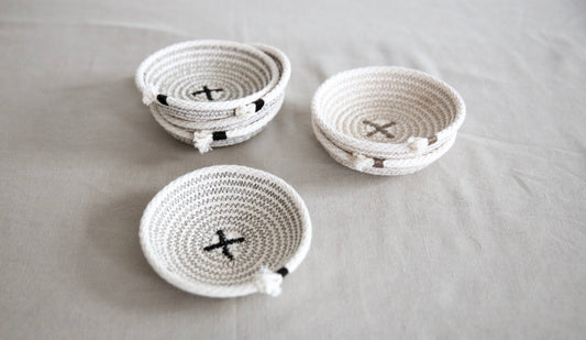 Cotton Rope Coaster / Catch All Tray