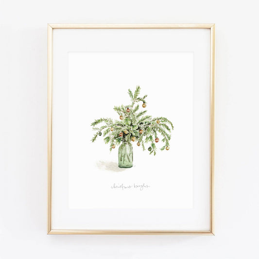 Christmas Boughs Print