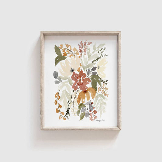 "Winter Floral" Print