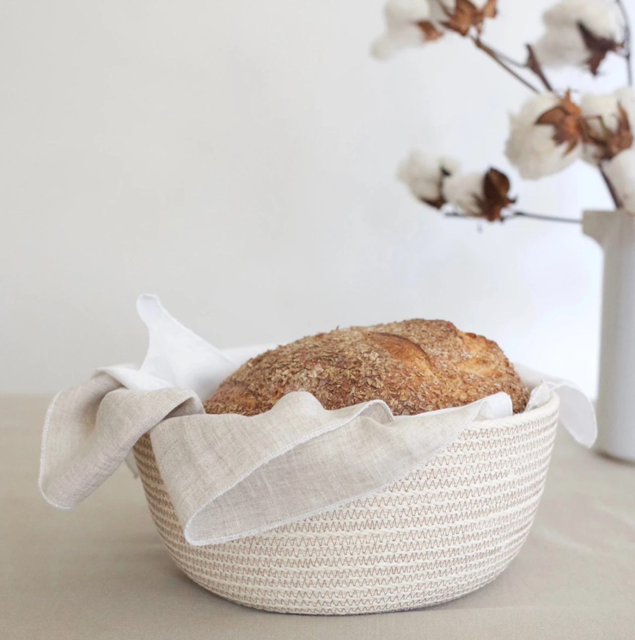 Circle Bread Basket