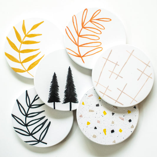 Ceramic Coasters (set of 2)