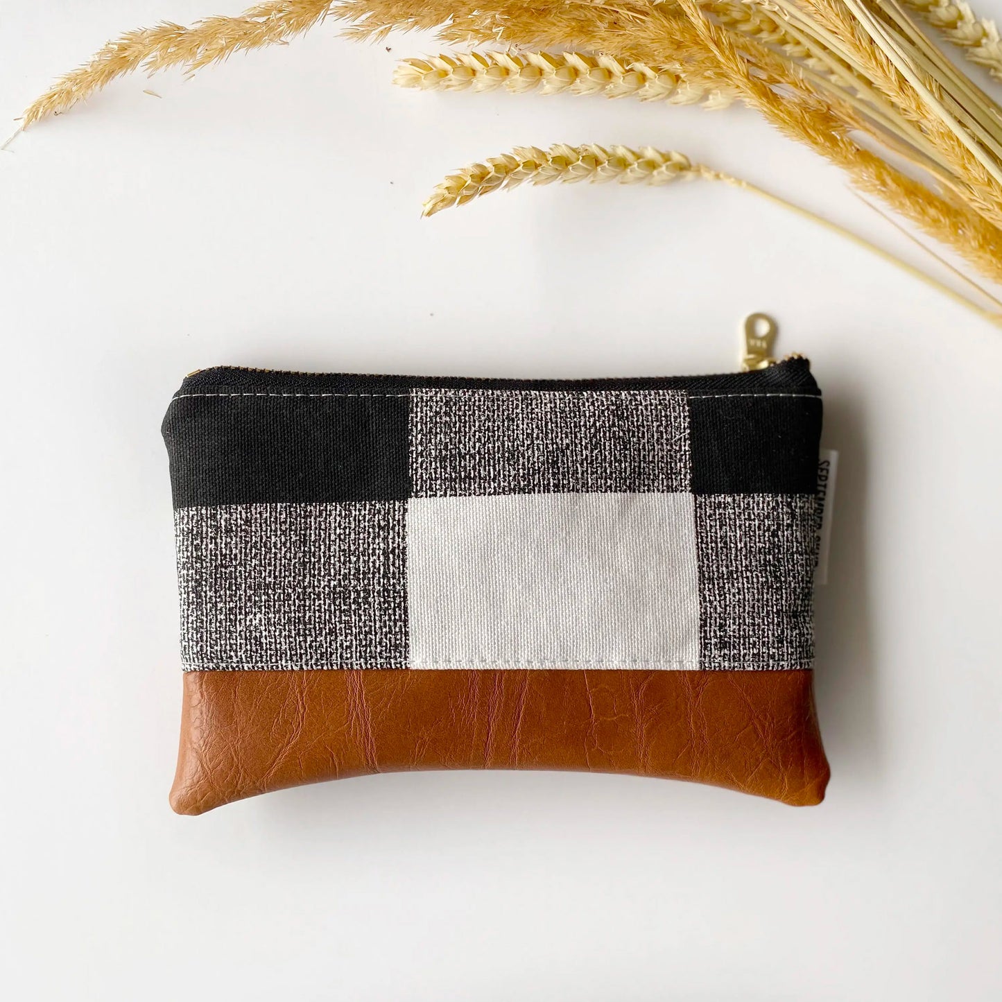 Buffalo Plaid Coin Purse Timberbloom