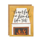 Friend Fireplace Card