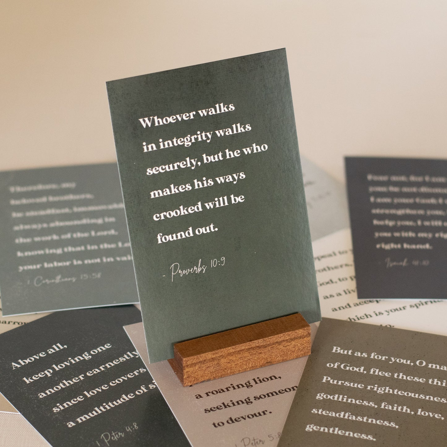 Scripture Meditation Cards for Men