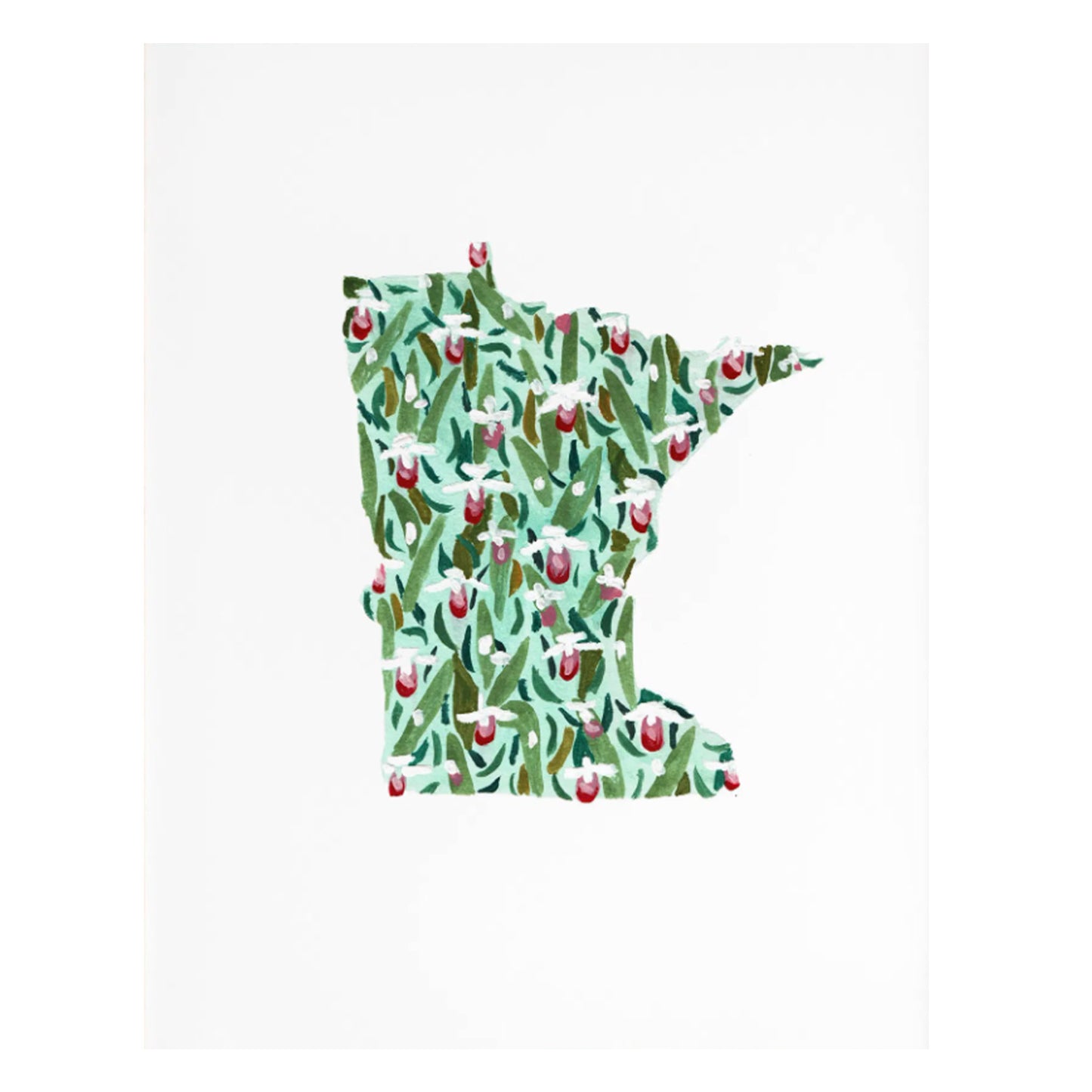 Minnesota State Flower Print