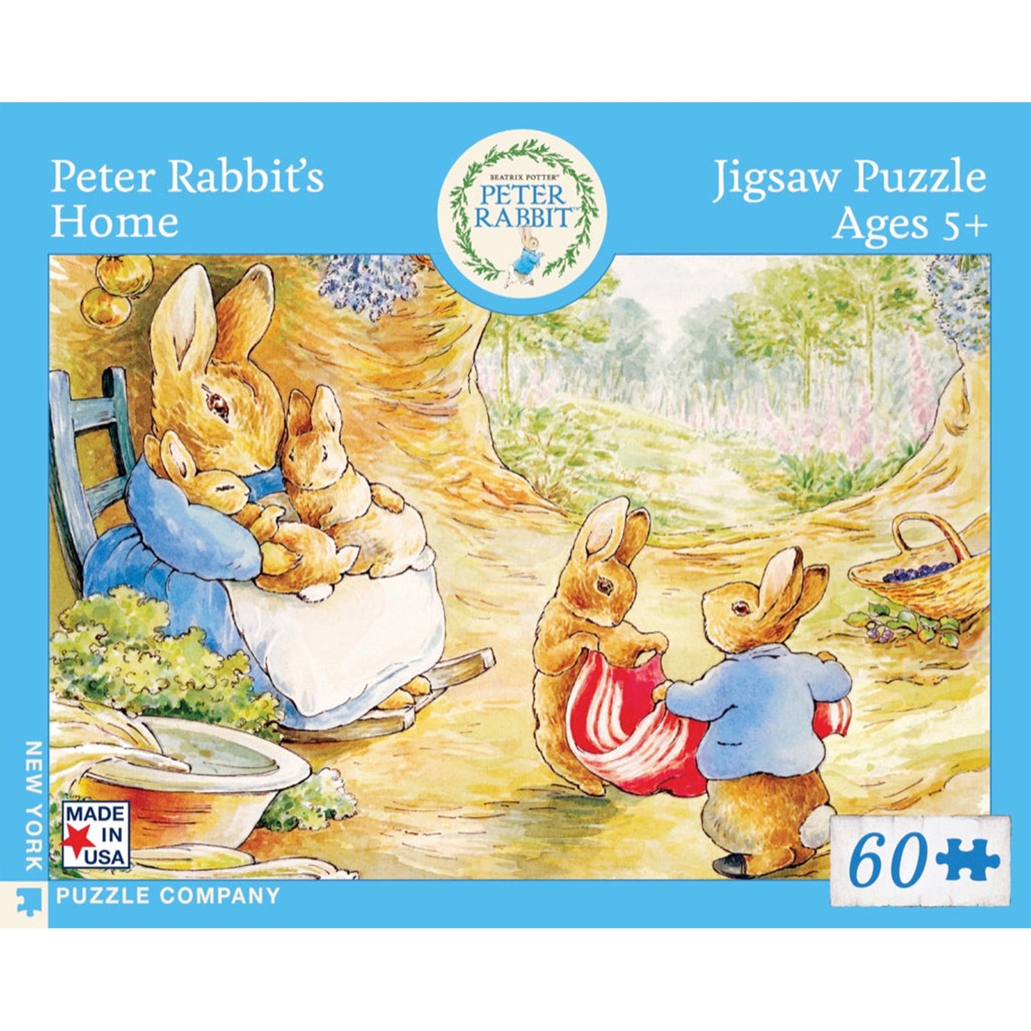Peter Rabbit's Home Puzzle