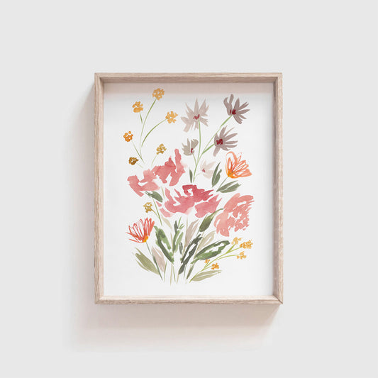 "Wildflower Bouquet" Print