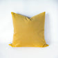 Mustard Corduroy Pillow Cover (20x20)