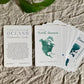 Continents and Oceans Watercolor Cards