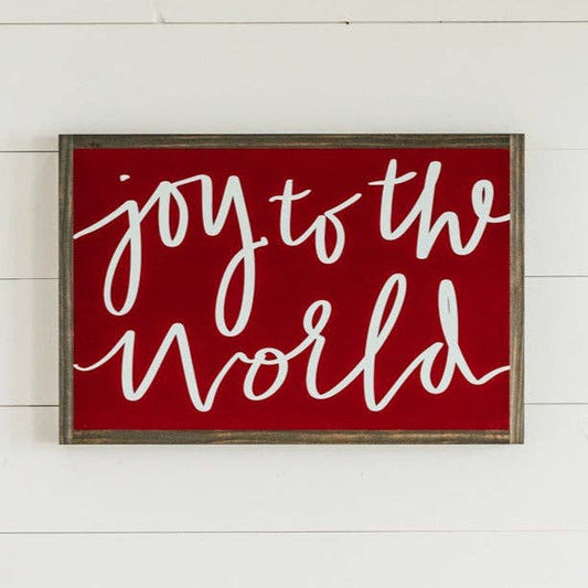 Joy to the World Sign