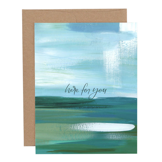 Waterscape Hello Card