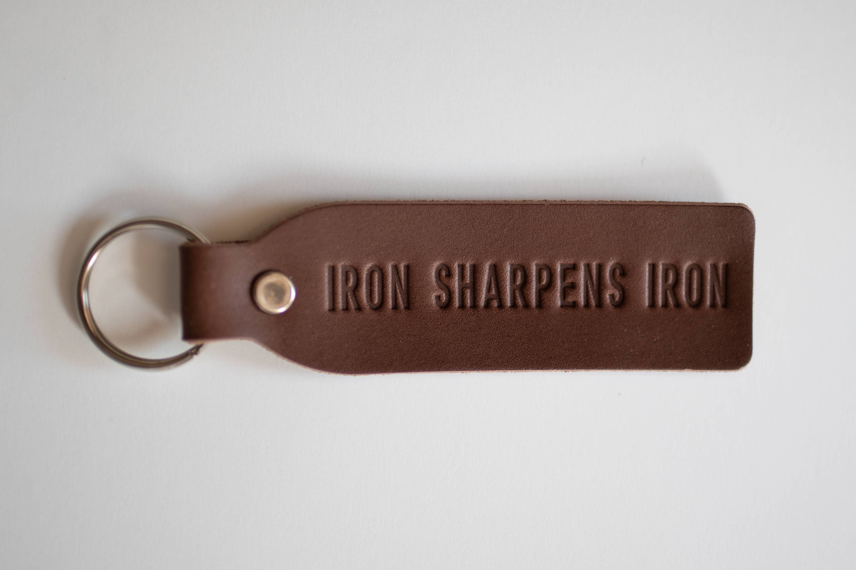 Iron Sharpens Iron Key Fob Timberbloom